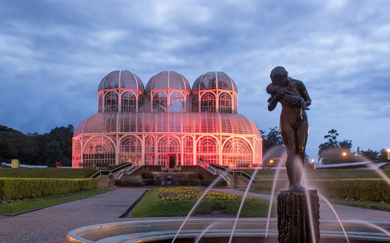 Botanical Garden greenhouse in Curitiba, Paraná