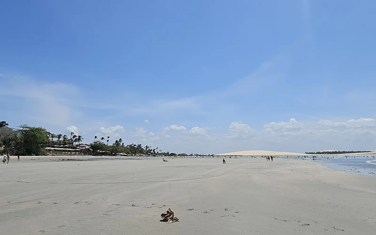 Praia de Jericoacoara, no Ceará