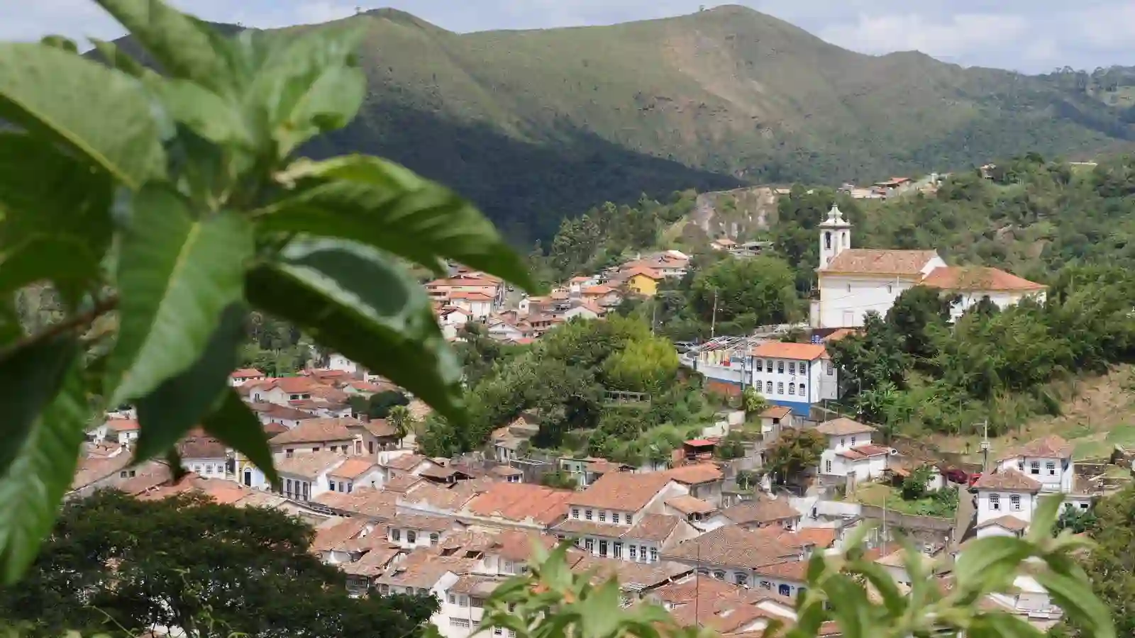 Centro histórico de Ouro Preto, em Minas Gerais